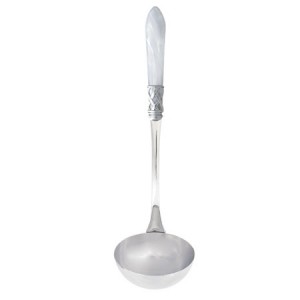 Aladdin White Brilliant Soup Ladle