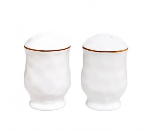 Cantaria Salt and Pepper Set White