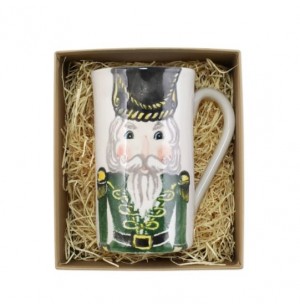 Nutcrackers Latte Mug with Soldier