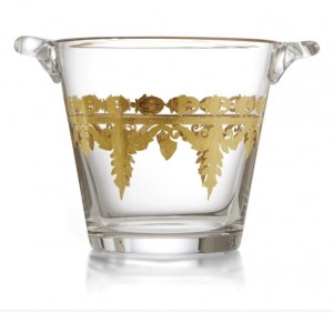 Vetro Gold Ice Bucket