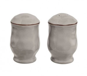 Cantaria Salt and Pepper Set Greige