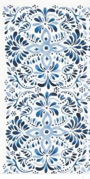 Iberian Indigo Napkin Set/4