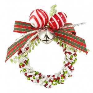 Jingle Bells Napkin Ring Set/4