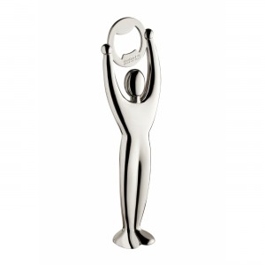 Gym Bottle Opener in Chrome