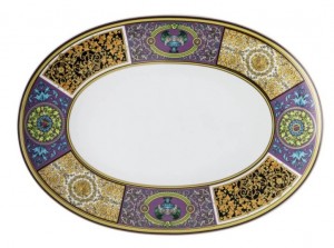 Barocco Mosaic 15" Oval Platter