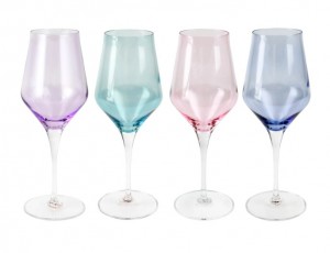 Contessa Assorted Water Glass Set/4