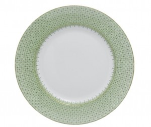 Apple Green Lace Service Plate