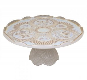 Cristal Nacar Cake Stand