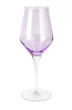 Contessa Lilac Water Glass Set/4
