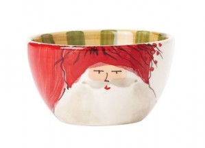 Old St. Nick Red Hat Cereal Bowl