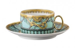 La Scala del Palazzo Verde Tea Cup and Saucer