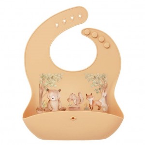 Woodland Dreams Silicone Bucket Bib