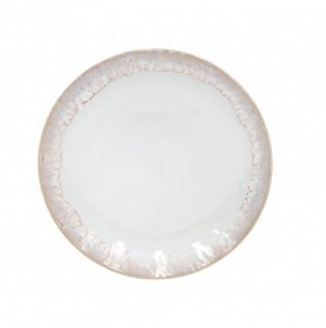 Taormina White Salad Plate