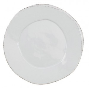 Lastra Light Gray Dinner Plate