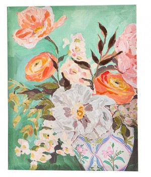 Floral Wall Art on Canvas