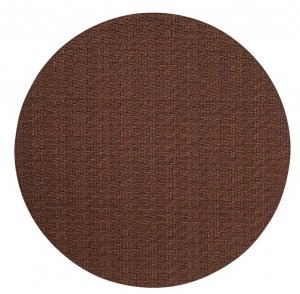 Wicker Chocolate Placemat Set/4