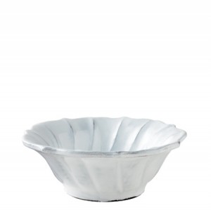 Incanto White Ruffle Cereal Bowl