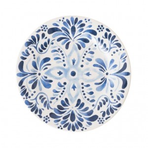 Iberian Indigo Dessert/Salad Plate