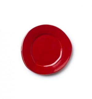 Lastra Red Salad Plate