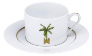 Maldives Tea Cup and Saucer