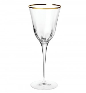 Optical Gold Water Glass