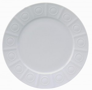 Osmose White Dessert Plate