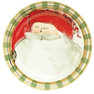 Old St. Nick Red Hat Dinner Plate