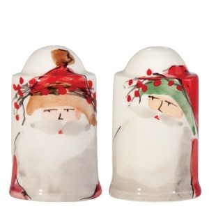 Old St. Nick Salt and Pepper Shaker Set