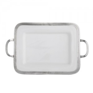 Tuscan Rectangular Tray with Handles