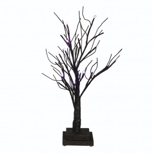 Black Twig Light Up Tree