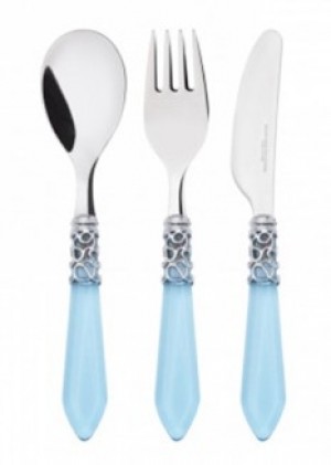 Melodia Blue Children's Utensil Set