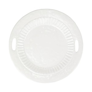 Pietra Serena Handled Round Tray