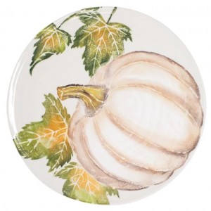 Pumpkins Round Platter