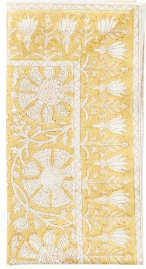 Provence Napkin in Yellow Set/4