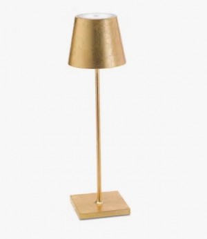Poldina Pro Cordless Lamp in Gold