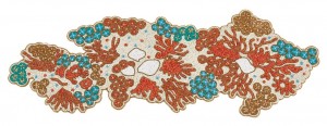 Coral Reef Beaded Runner