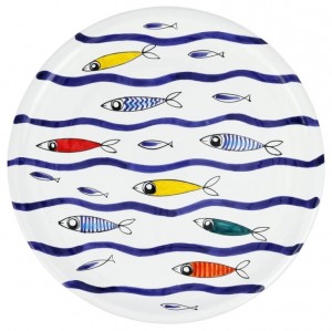 Pesce Pazzo Round Platter