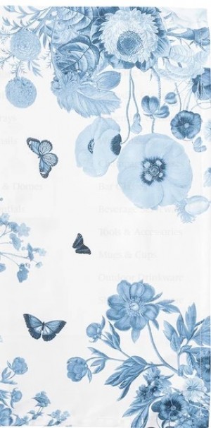 Field of Flowers Chambray Napkin Set/4