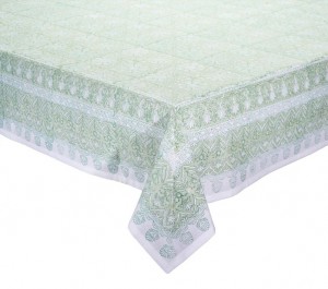 Provence Mint 110" x 58" Tablecloth