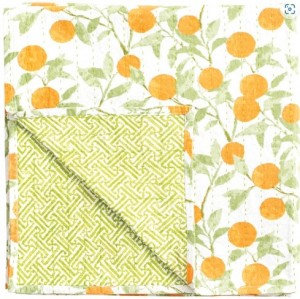 Orange Grove Reversible 70" Tablecloth