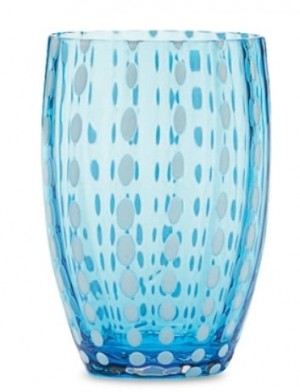 Perle Aqua Tumbler Set/4