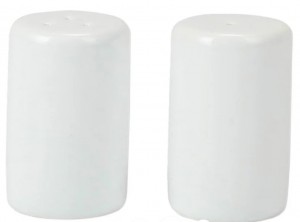 Chroma White Salt and Pepper Set