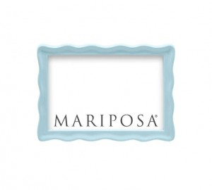 Wavy Dusty Blue 4" x 6" Frame