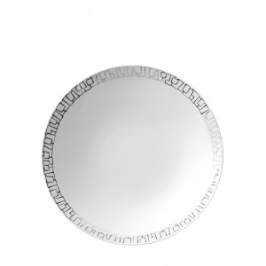 Skin Platinum Rim Soup Plate
