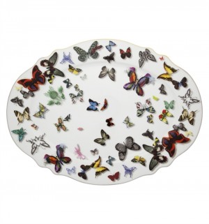 Butterfly Parade Large Platter
