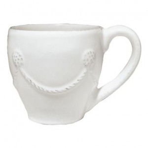 Berry and Thread Whitewash Demitasse Cup 