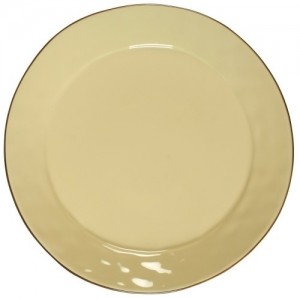 Cantaria Charger Plate Almost Yellow