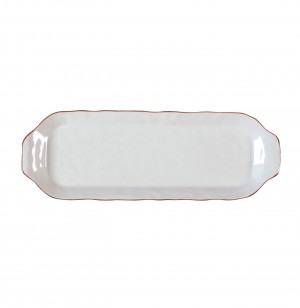 Cantaria Rectangular Tray White