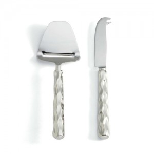 Truro Platinum Cheese Shaver and Knife Set