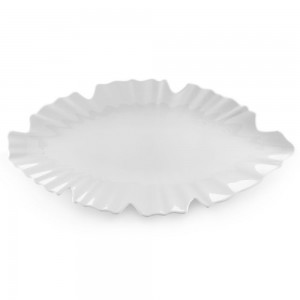 Zen White Large Serving Platter